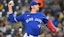 Toronto Blue Jays starting pitcher Kevin Gausman (34) delivers a pitch against the San Diego Padres.