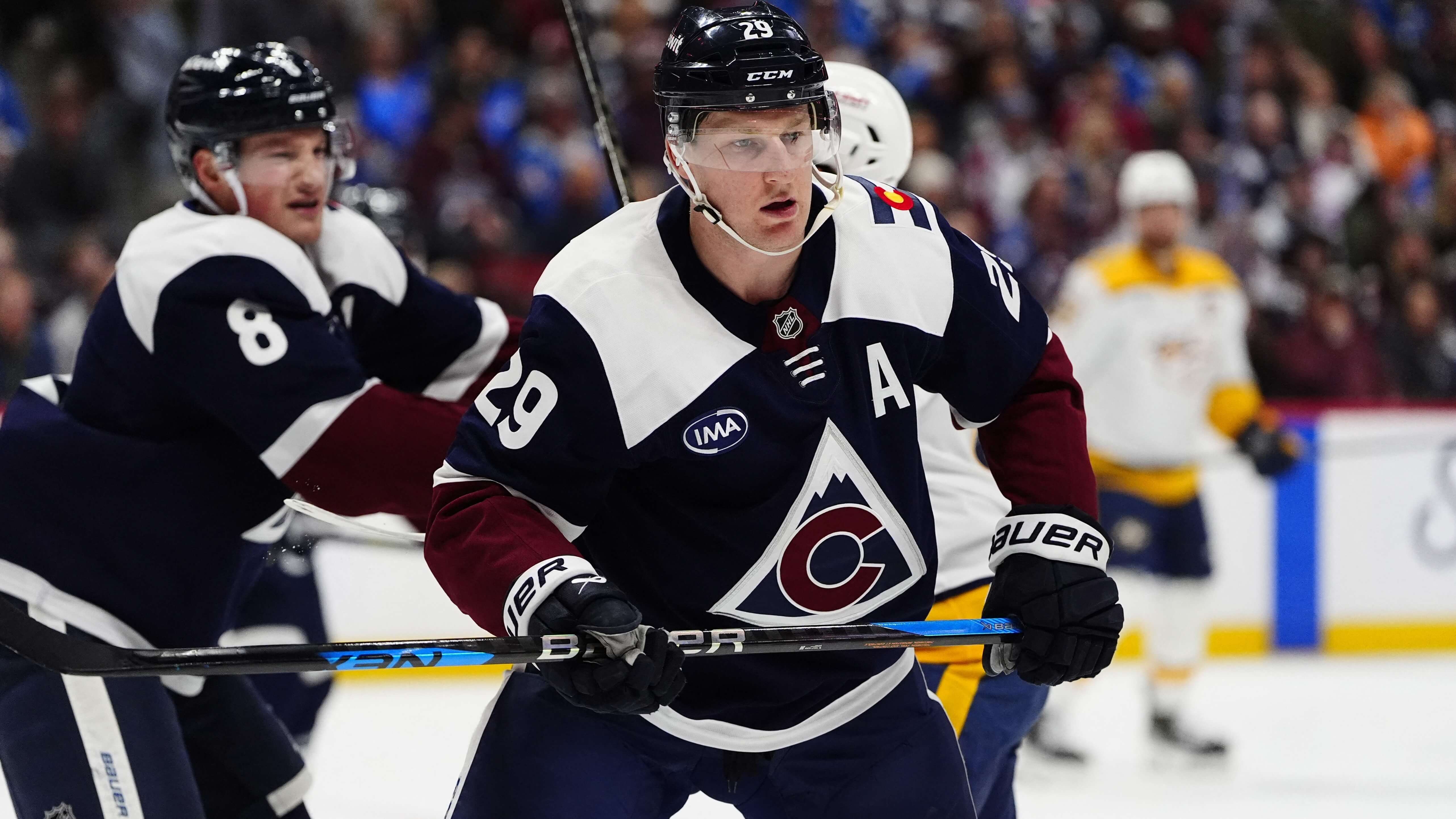 Colorado Avalanche NHL Nathan MacKinnon