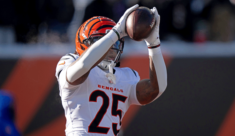 Tahj Brooks Cincinnati Bengals NFL preseason