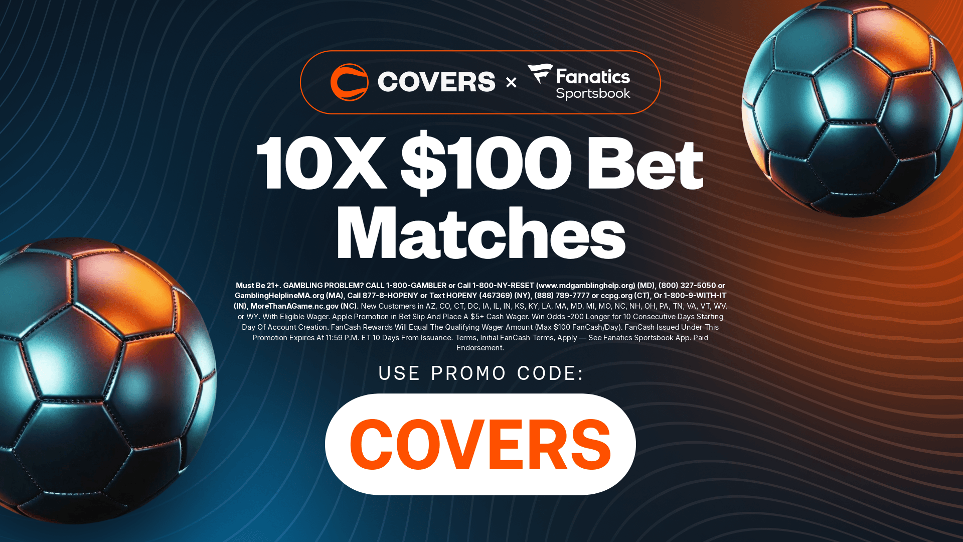 Fanatics Sportsbook Promo Code COVERS: Get $1,000 in Bonus Cash for France vs. Sweden, Round of 32