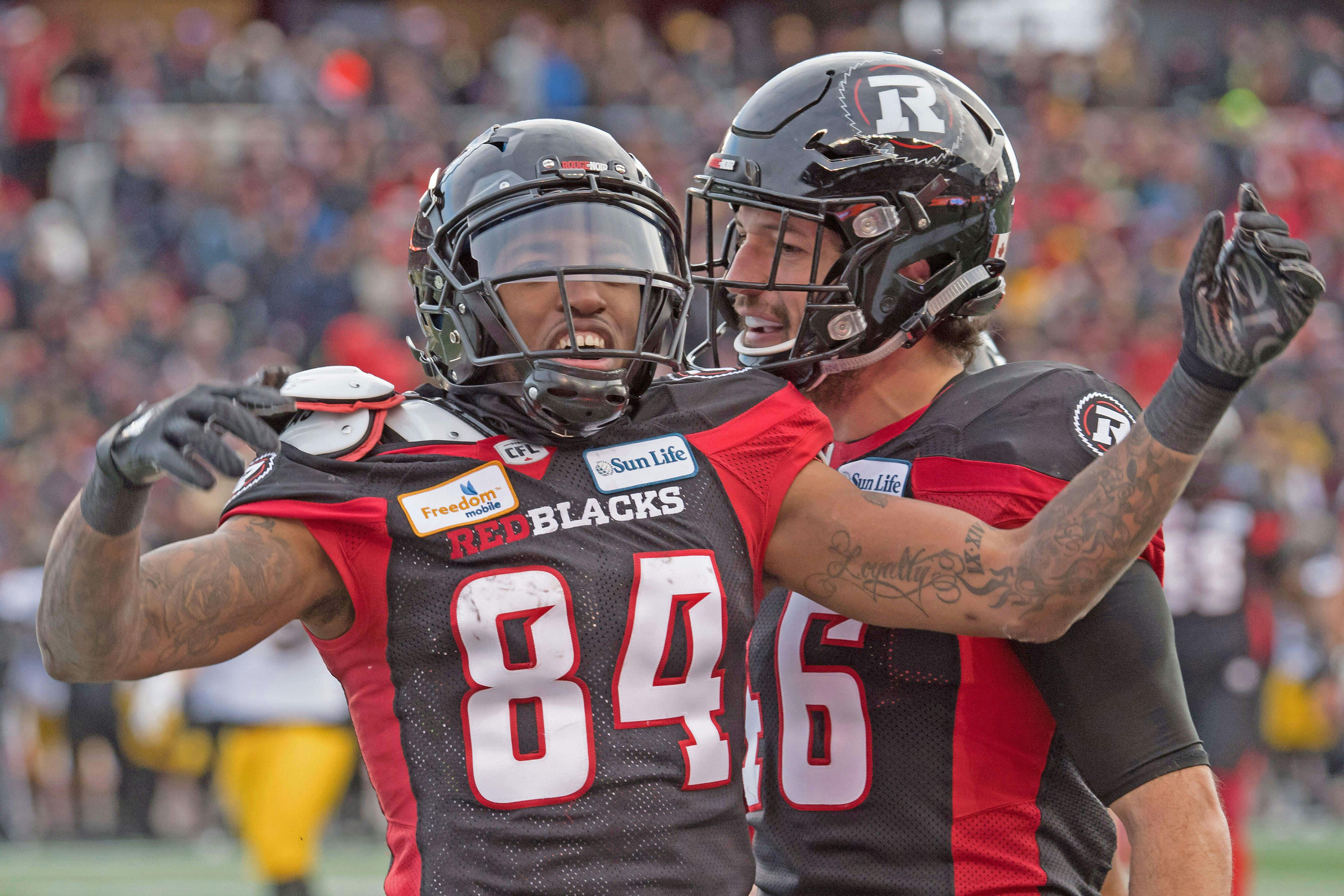 R.J. Harris Ottawa REDBLACKS CFL