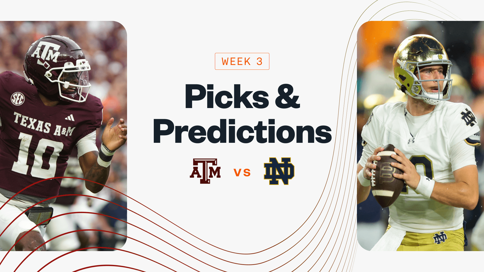 Texas A&M vs Notre Dame Prediction, Picks & Odds for Tonight, September 13 — College Football Week 3