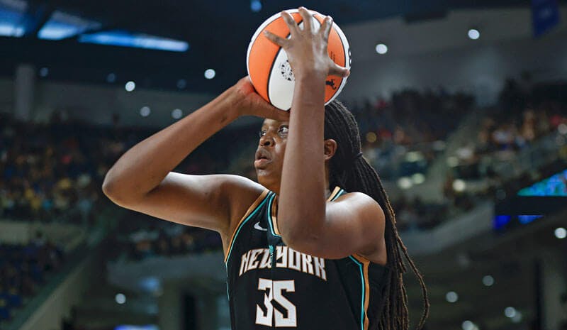 Jonquel Jones New York Liberty WNBA