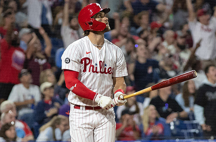 Bryce Harper Philadelphia Phillies MLB MLB MVP Odds: Scorching Harper Closes In on Tatis