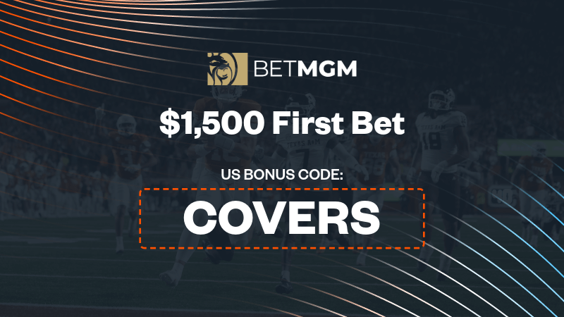 Use BetMGM bonus code "COVERS" to get up to $1,500 bonus bets back if your first bet loses. - IMAGN IMAGES