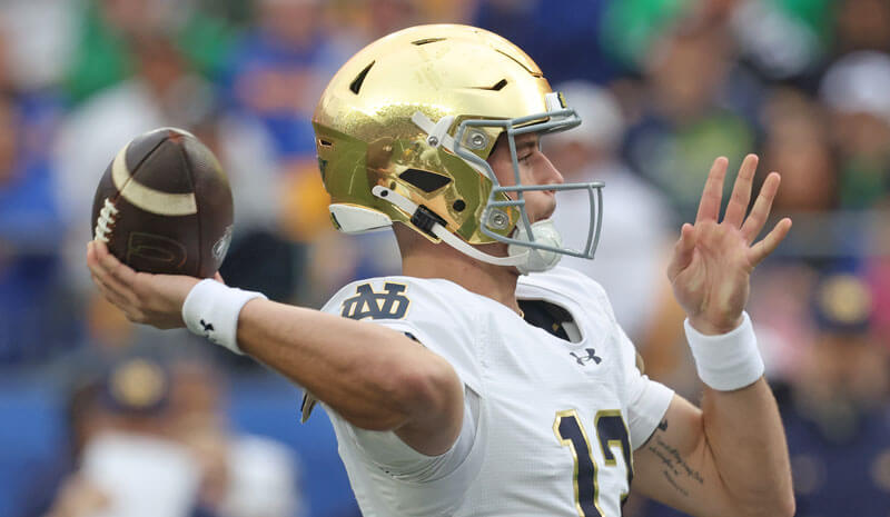 How To Bet - Wisconsin vs Notre Dame Quarterback Picks for College Football Week 1