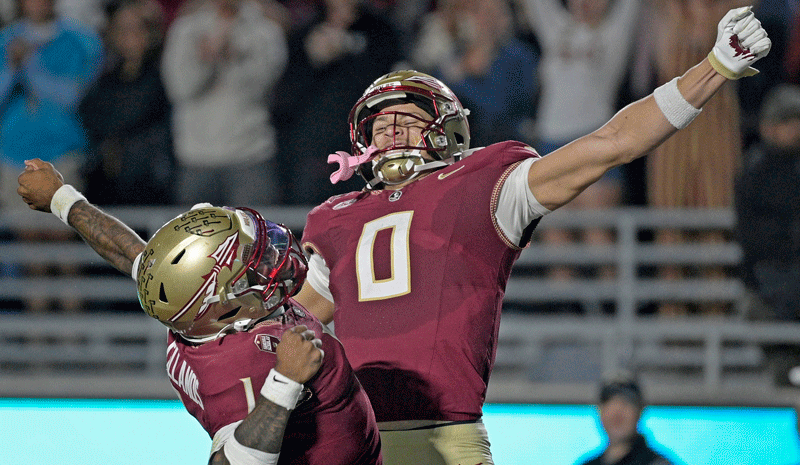 Florida State vs NC State Same-Game Parlay for College Football Week 13