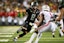 Oregon Ducks quarterback Dillon Gabriel (8) carries the ball for a touchdown during the second half against the Ohio State Buckeyes at Autzen Stadium. Mandatory Credit: Troy Wayrynen-Imagn Images