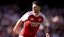 Arsenal’s Declan Rice during an Emirates Cup match at Emirates Stadium, London.