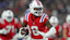 New England Patriots wide receiver Stefon Diggs (8) runs after a catch during the first quarter against the New York Giants at Gillette Stadium.