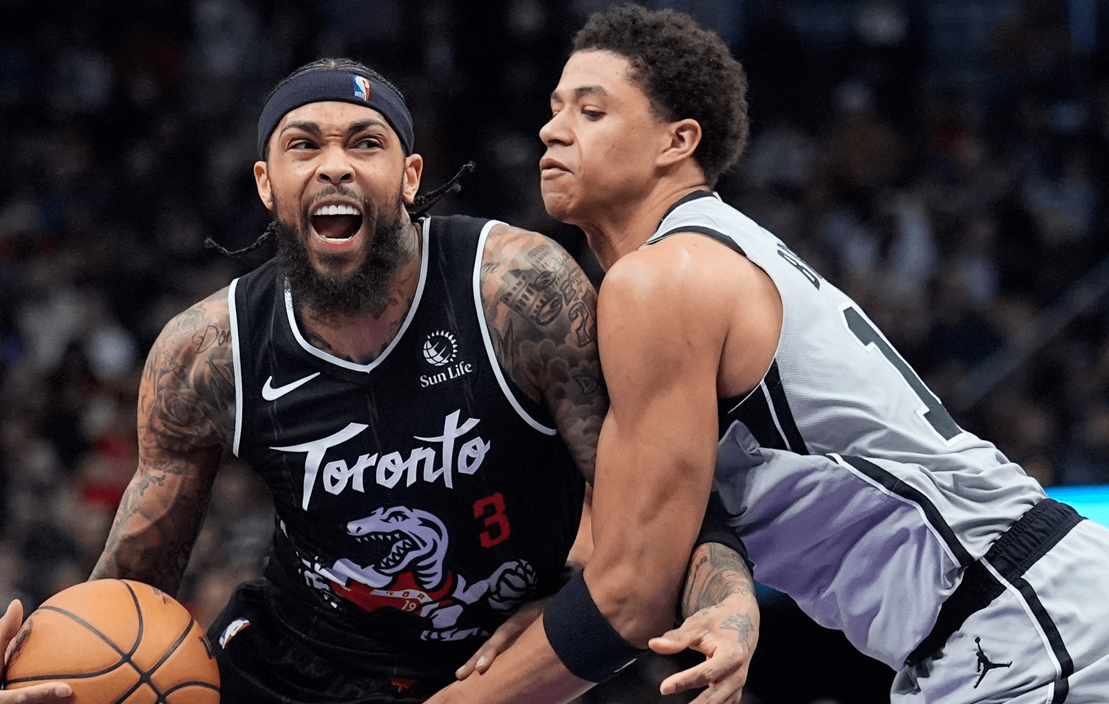 Brandon Ingram of the Toronto Raptors NBA