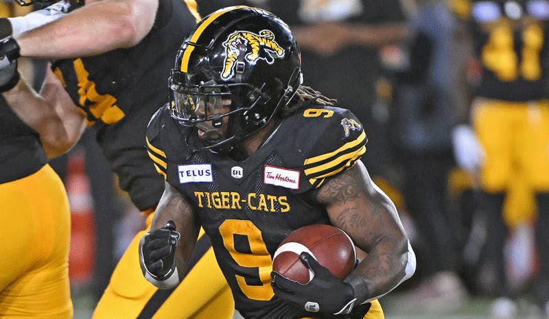 James Butler Hamilton Tiger-Cats CFL