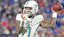 Miami Dolphins quarterback Tua Tagovailoa (1) passes against the Buffalo Bills in the second quarter at Highmark Stadium.