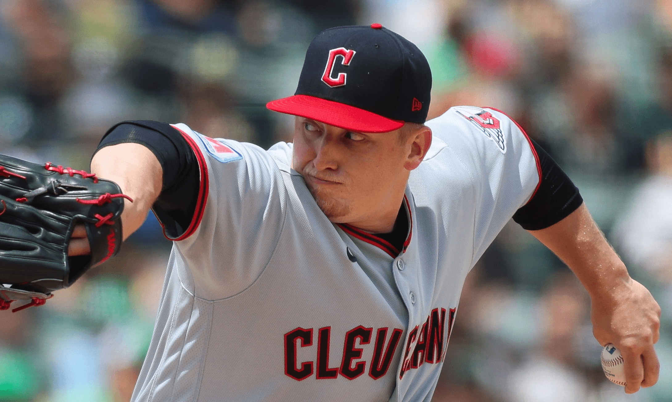 Parker Messick of the Cleveland Guardians MLB