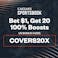 Bet on Blue Jays vs Dodgers World Series Game 5 with Caesars Sportsbook promo code COVERS20X for 20 100% profit boosts worth up to $50,000 total.
