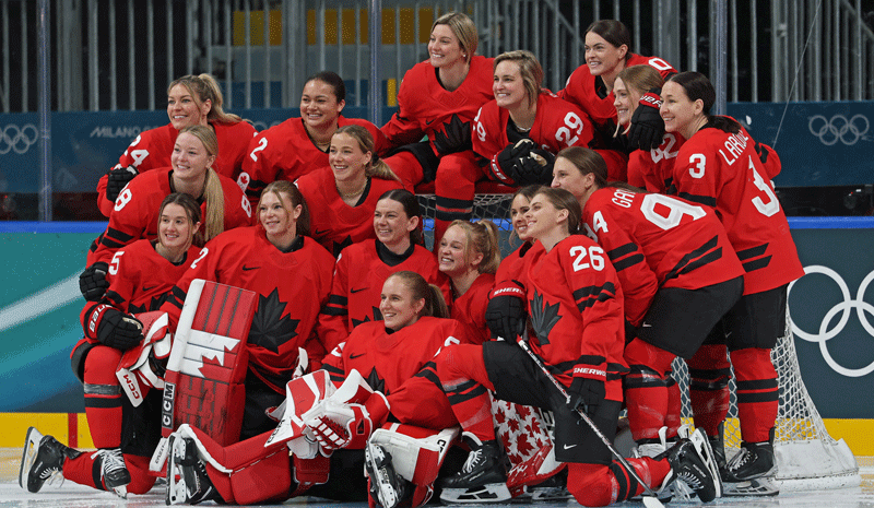 Team Canada Women's Ice Hockey Winter Olympics 2026