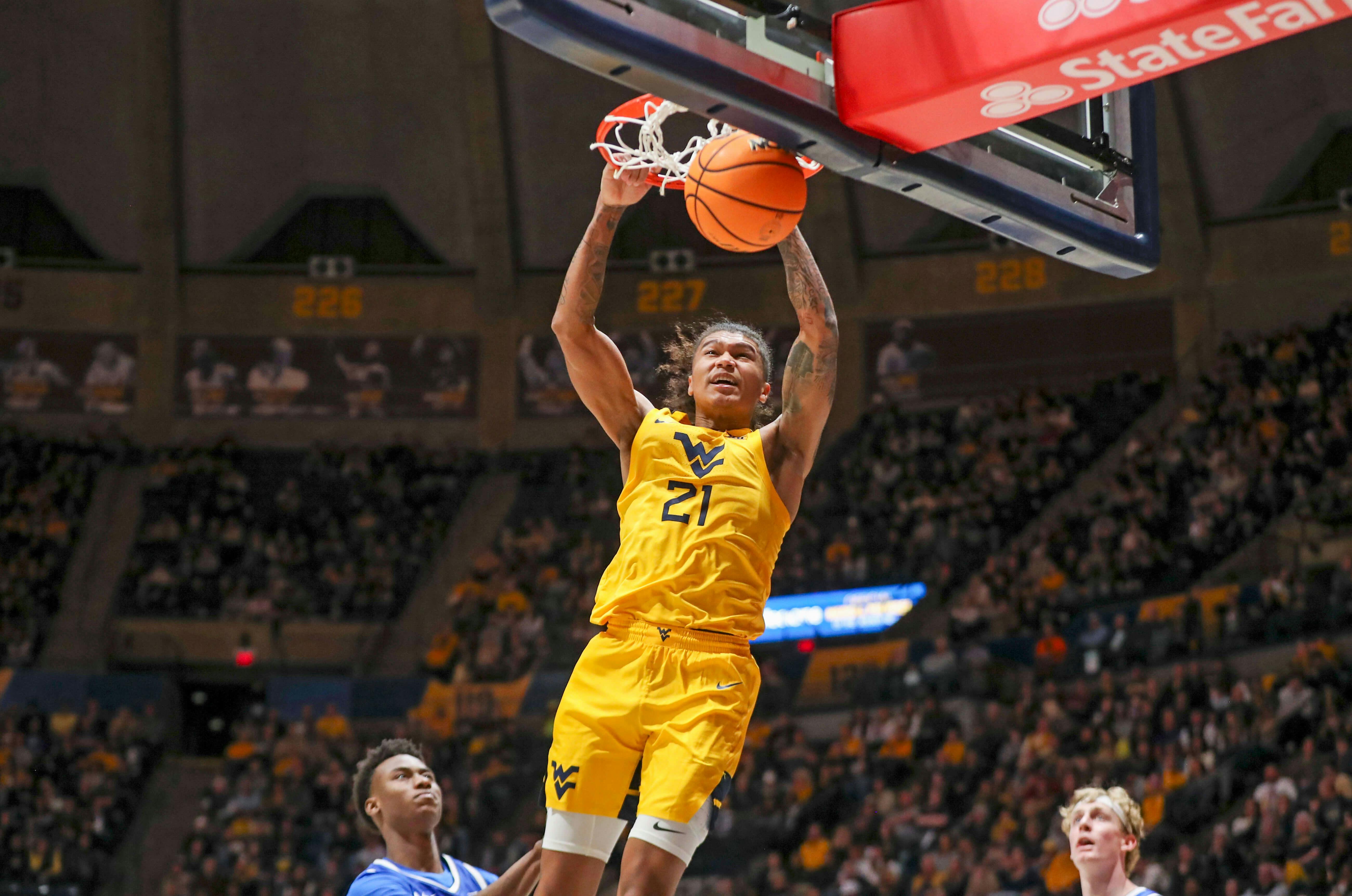 RaeQuan Battle NCAAB West Virginia