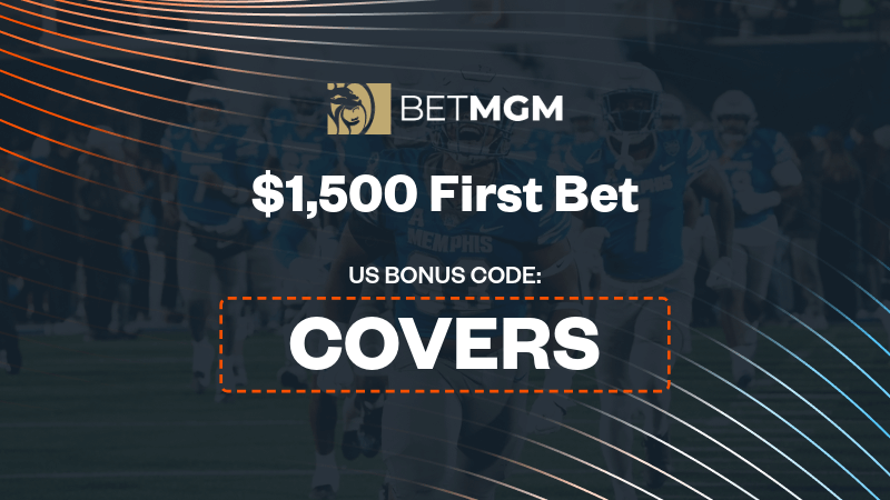 Use BetMGM bonus code "COVERS" to get up to $1,500 bonus bets back if your first bet loses. - IMAGN IMAGES