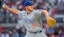 Chicago Cubs starting pitcher Jameson Taillon (50) pitches.