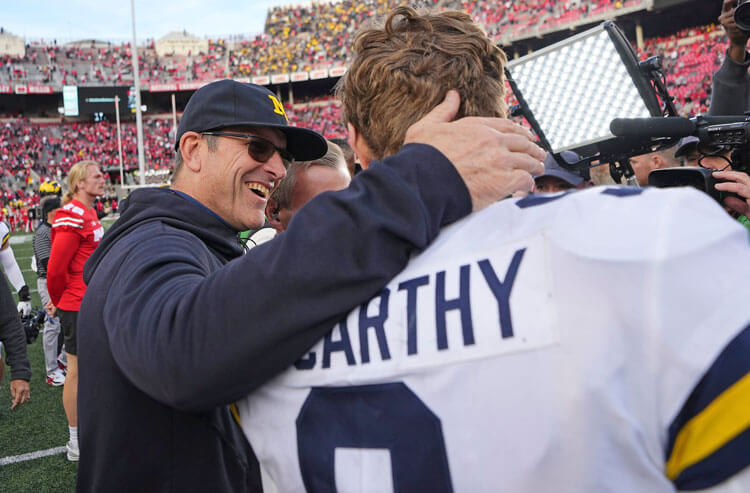 2023 College Football National Championship Odds: Harbaugh's Wolverines Make National Statement