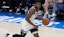  Minnesota Timberwolves guard Anthony Edwards (5) dribbles against the Oklahoma City Thunder.