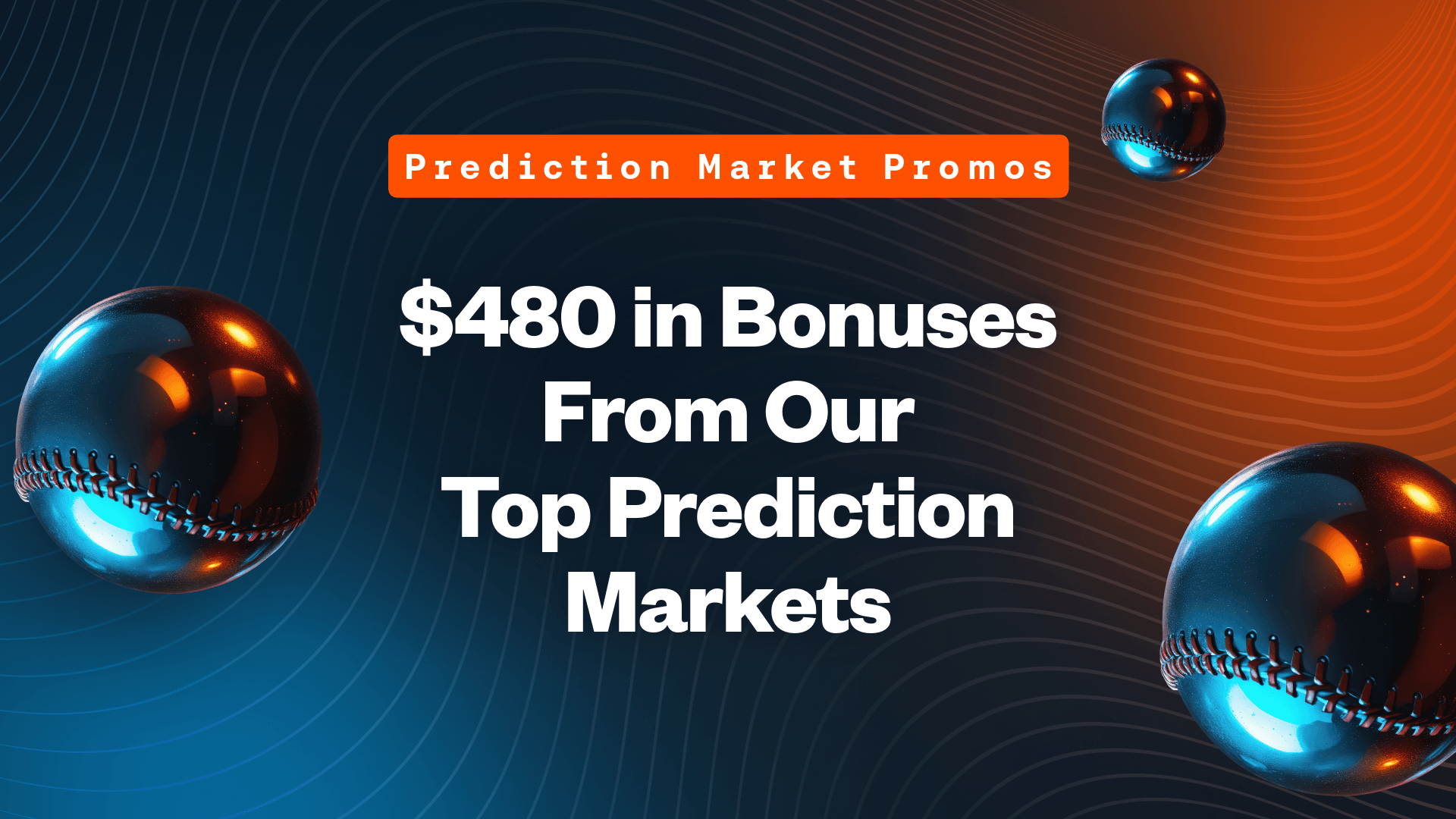 Claim prediction market welcome bonuses by signing up today!