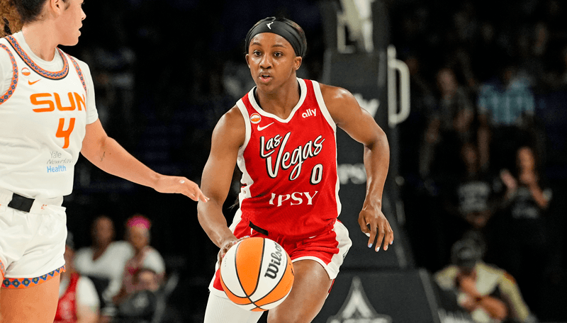 Jackie Young Las Vegas Aces WNBA