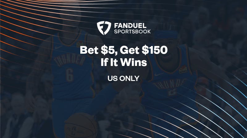 Bet $5, get $150 bonus bets if it wins without needing a FanDuel promo code. - IMAGN IMAGES