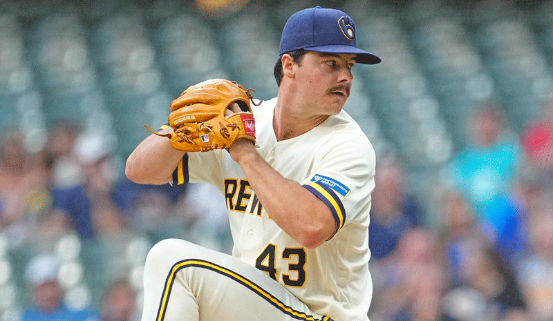 Logan Henderson Milwaukee Brewers MLB