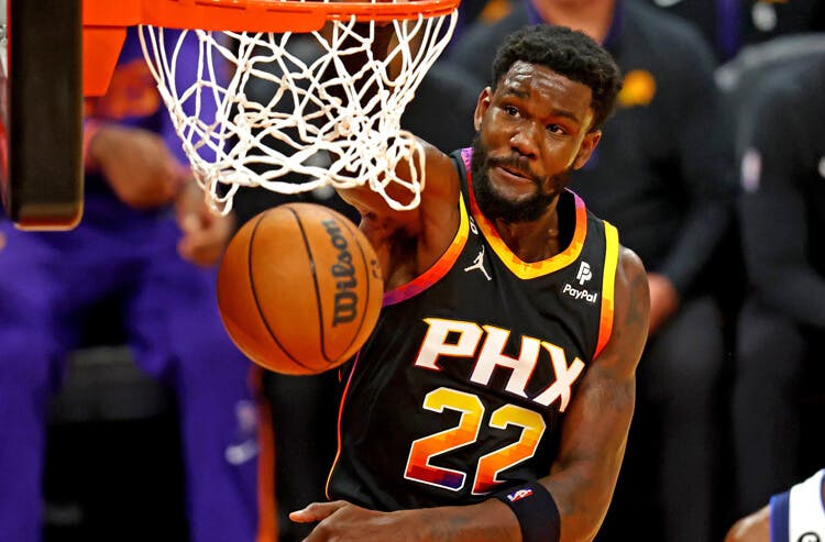 Deandre Ayton Phoenix Suns NBA prop picks