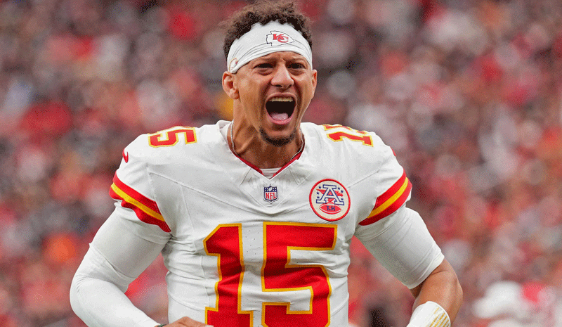Kansas City Chiefs quarterback Patrick Mahomes NFL