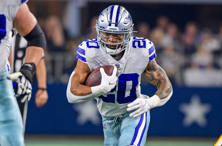 Buccaneers vs. Cowboys Sunday Night Football Prop Bet: Ezekiel Elliott  UNDER Rushing Yards (September 11th)