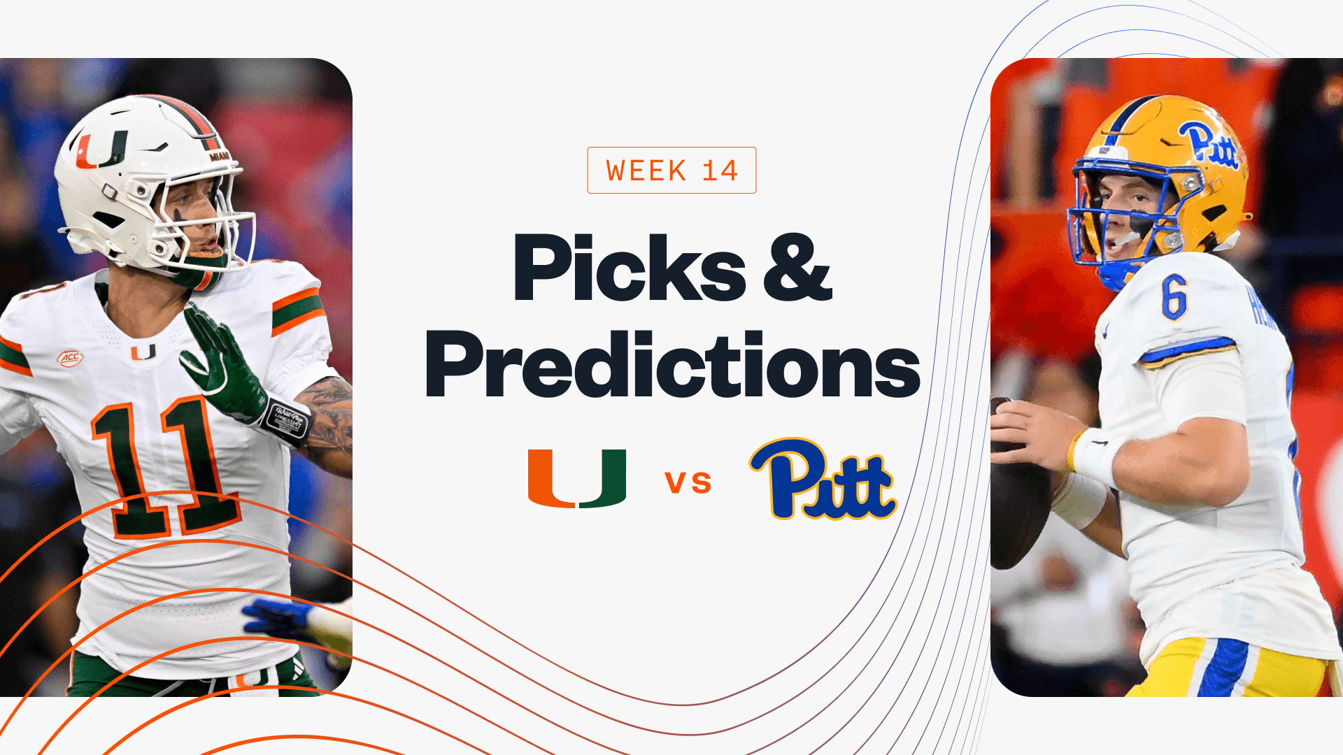 Miami vs Pittsburgh Prediction, Picks & Odds for Today — College Football Week 14