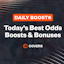 Today's best odds boosts. Patrick Mahomes Kansas City Chiefs NFL