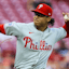 Jesús Luzardo de los Filis de Filadelfia MLB