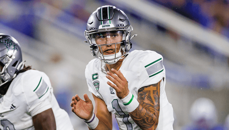 Noah Kim Eastern Michigan Eagles MAC college football