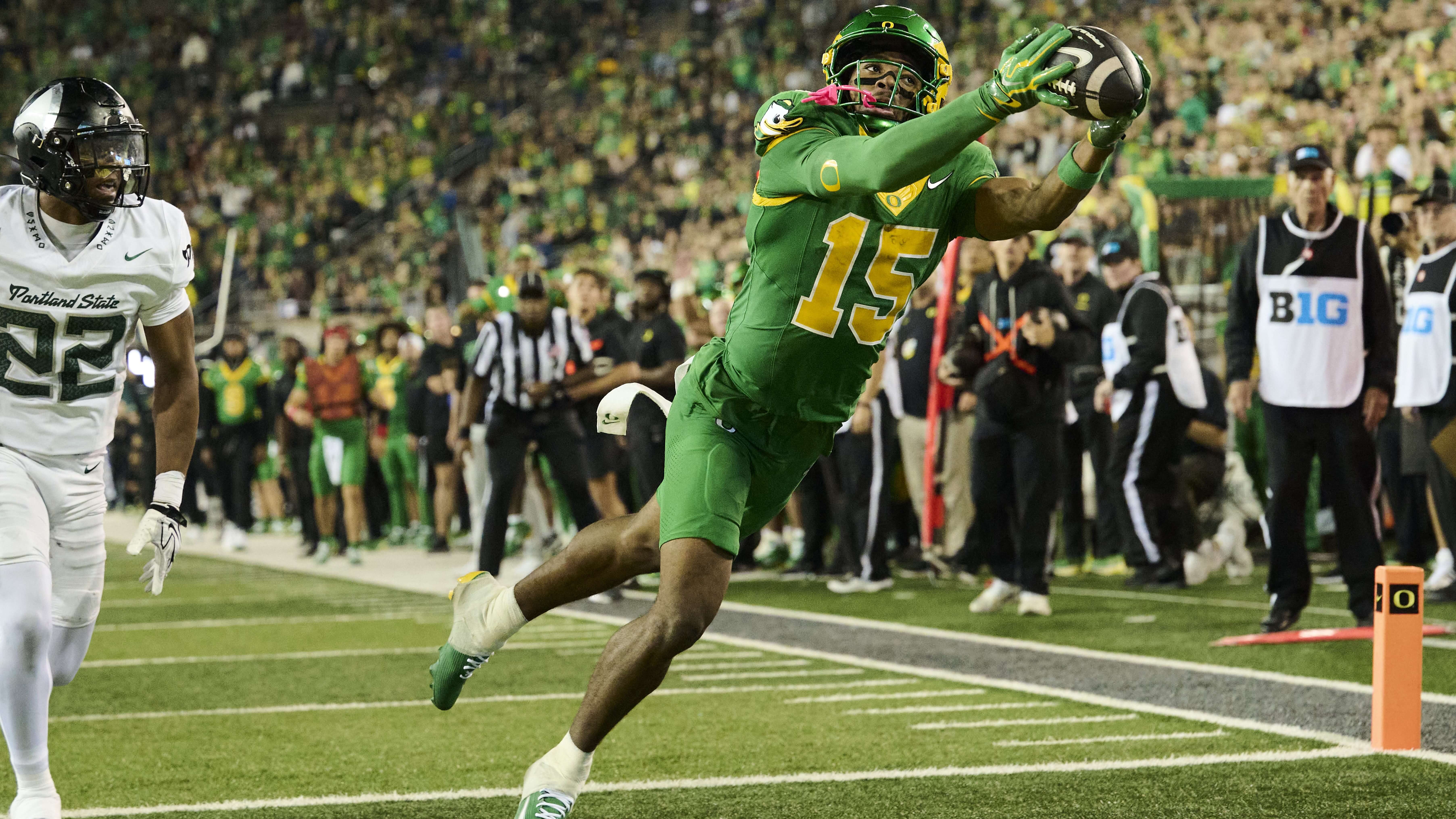 Messiah Hampton Oregon Ducks NCAAF
