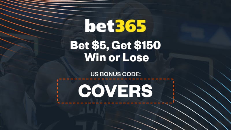 💥 bet365 Bonus Code 'COVERS': Bet $5, Get $150 Bonus Bets, Win or Lose for Bucks vs Pacers Game 2