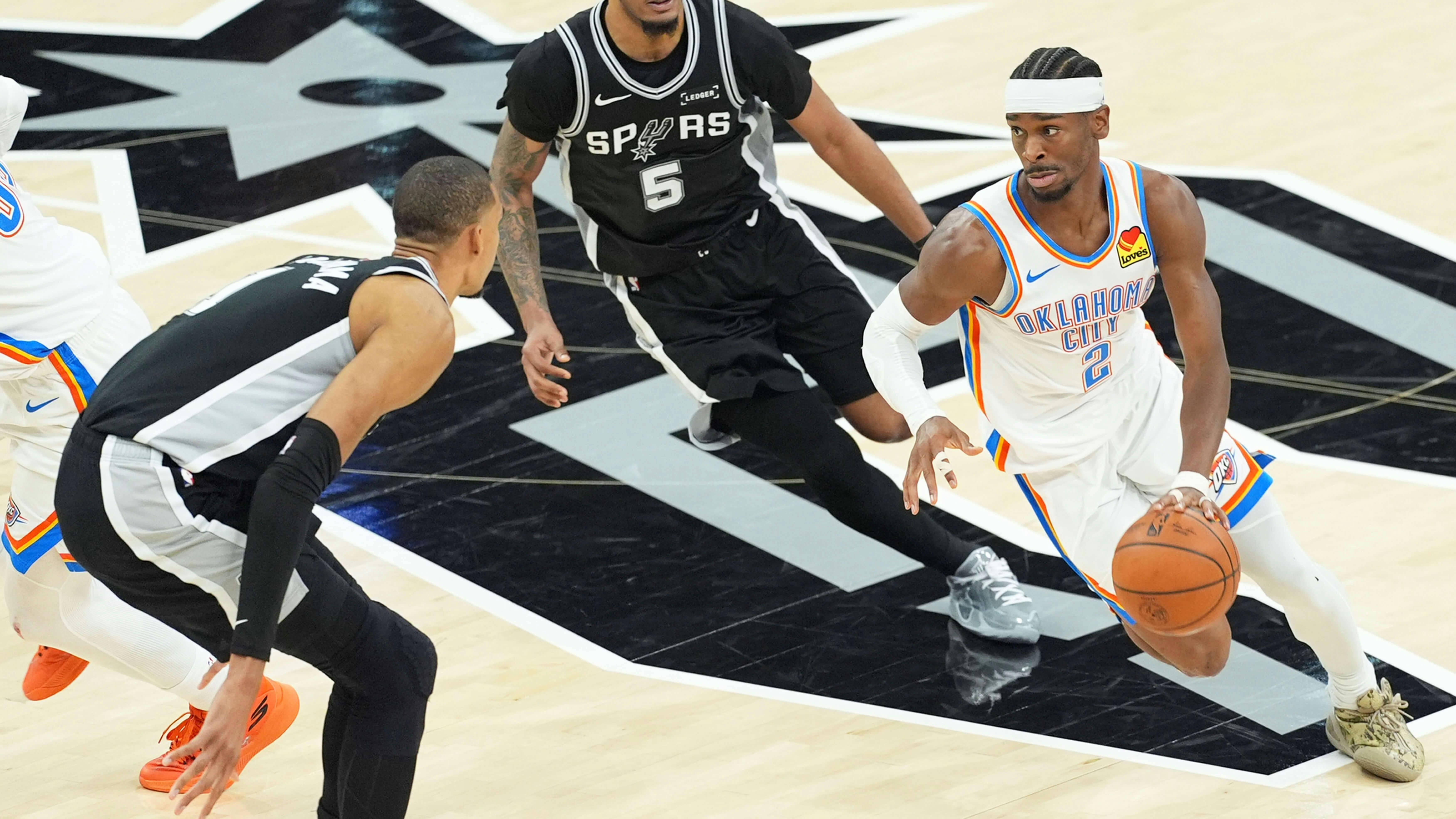 NBA Odds: Thunder Favored by Smallest Amount in Game 7 vs. Spurs