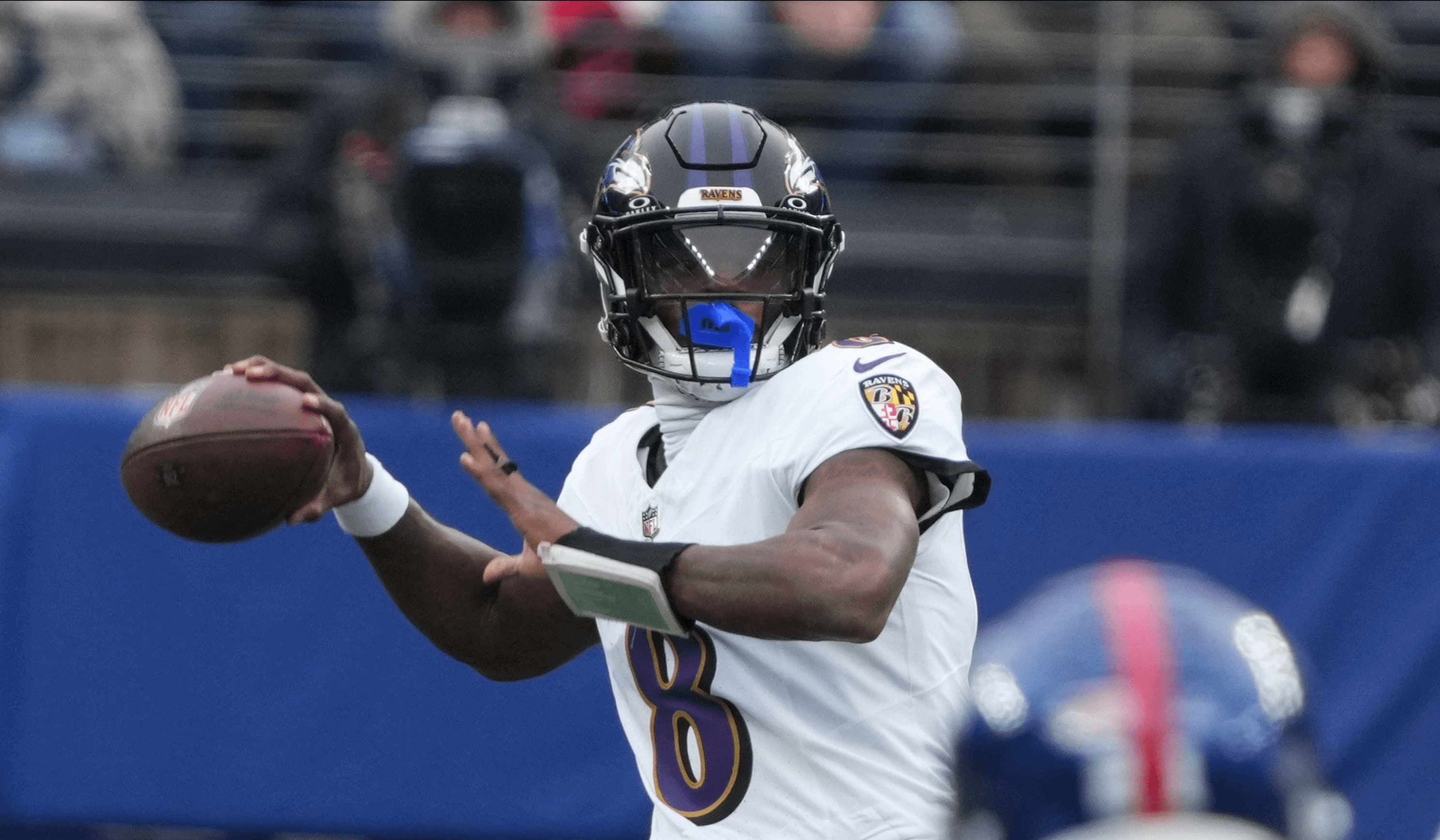 Lamar Jackson of the Baltimore Ravens 