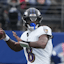 Lamar Jackson of the Baltimore Ravens