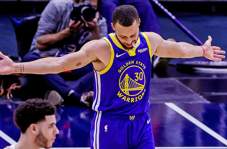 Stephen Curry Golden State Warriors NBA props