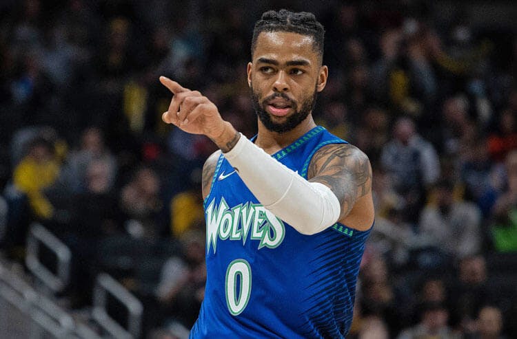 D'Angelo Russell Minnesota Timberwolves NBA