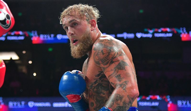 Jake Paul fights against Julio Cesar Chavez Jr..