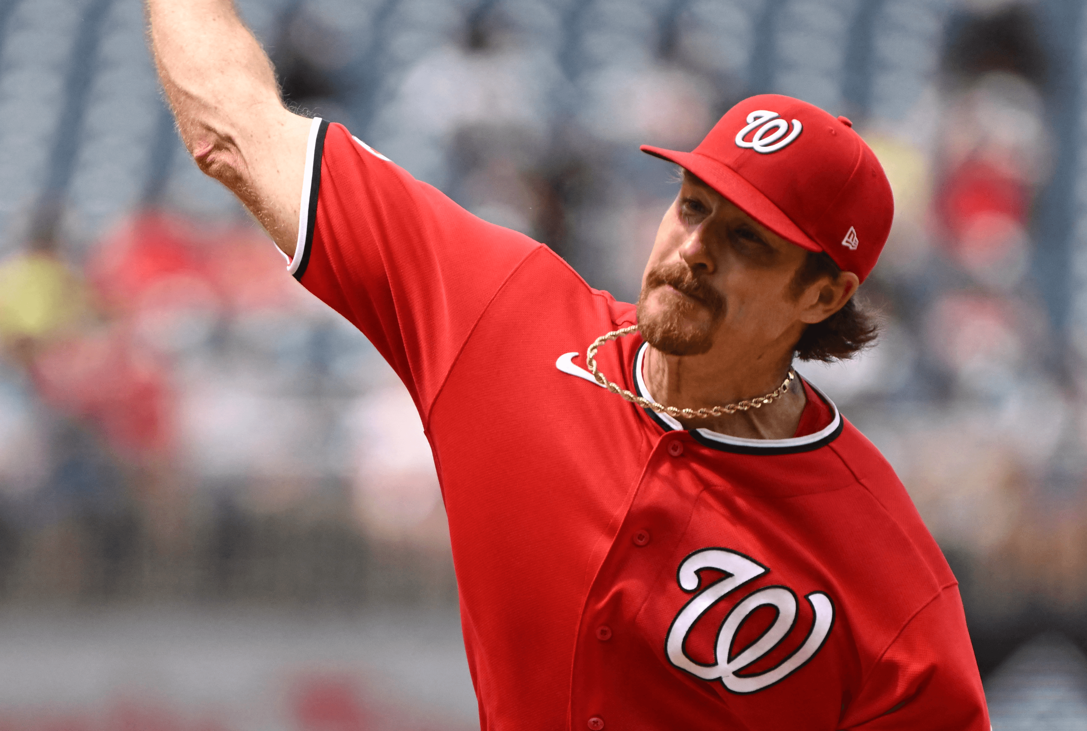 Miles Mikolas of the Washington Nationals MLB