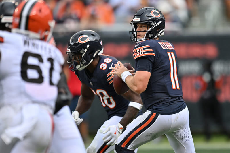 Case Keenum Chicago Bears NFL preseason