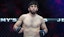 Magomed Ankalaev (blue gloves) prepares to fight.