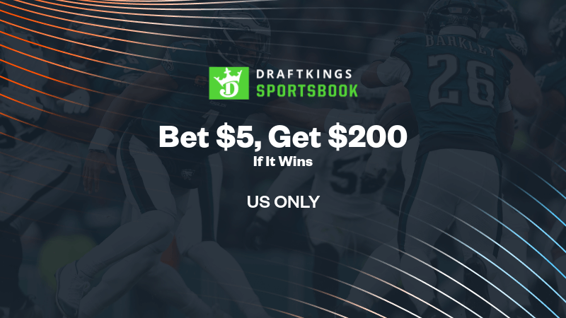 Bet $5, get $200 bonus bets if it wins without needing a DraftKings promo code. - IMAGN IMAGES