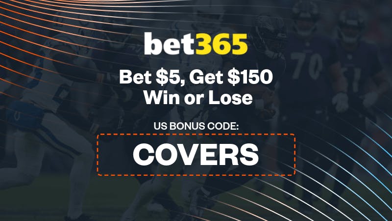bet365 Bonus Code 'COVERS': Bet $5, Get $150 Instantly For Tonight's NFL Preseason Action