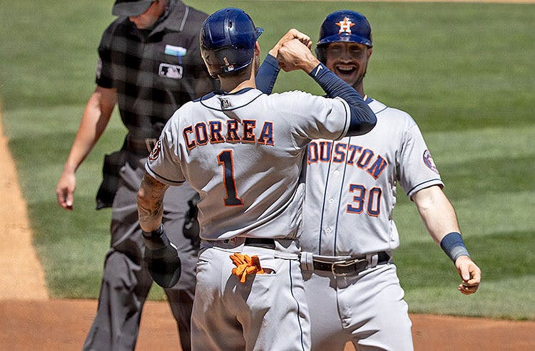 Carlos Correa Kyle Tucker Houston Astros MLB